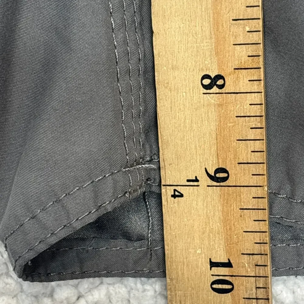 Rip Curl Shorts 34 Mens Gray Cargo Trunks Swim Surfing Summer Boardshort